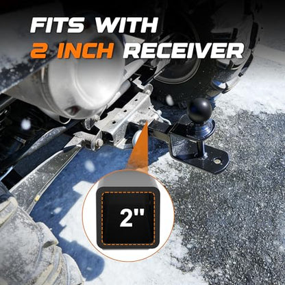 DEEAGLE ATV UTV Trailer Hitch Fits 2-Inch Receiver