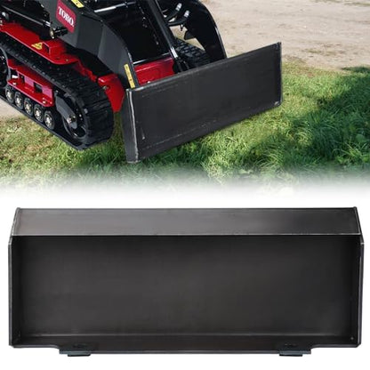 Heavy Duty 1/4" Quick Attach Mount Plate for Mini Skid Steer, Compatible with Toro Dingo & Ditch Witch, 1/2" Thick Insert, Ideal for Attachment and Mounting