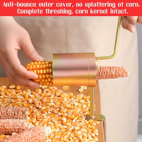 2Pcs Manual Hand Crank Corn Thresher Sheller - color: 2Pcs