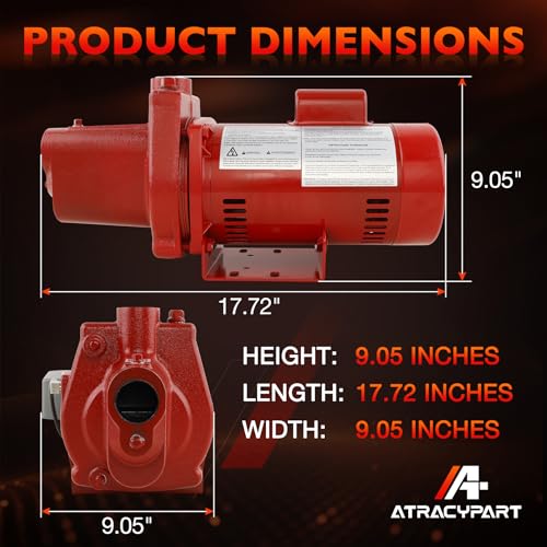RJS-100-PREM Premium Cast Iron Shallow Well Jet Pump