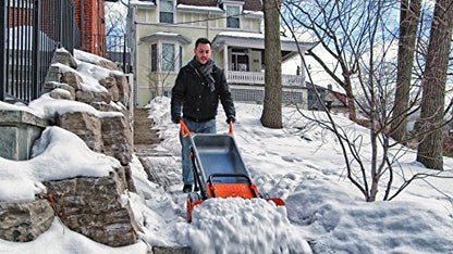 WORX Wheelbarrow AeroCart Snow Plow, WA0230 - size: Snow Plow, style: Attachments