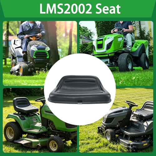 Lawn & Garden Tractor Riding Mower Seat Replacement for Most Brands LM2002 LMS2002 Mowers