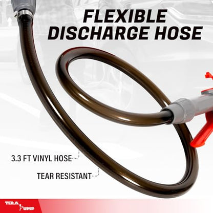 TERA PUMP Fuel Transfer Pump w/Quick Flow Control Nozzle - style: 3.25 ft Stick Pump (D)