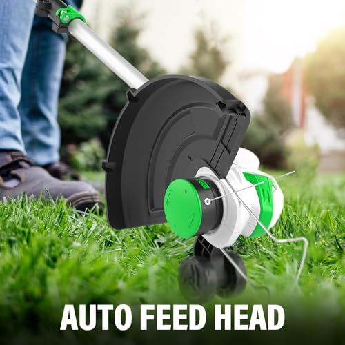 SOYUS 2-in-1 12" Cordless String Trimmer Weed Wacker 2.0Ah Battery&Charger