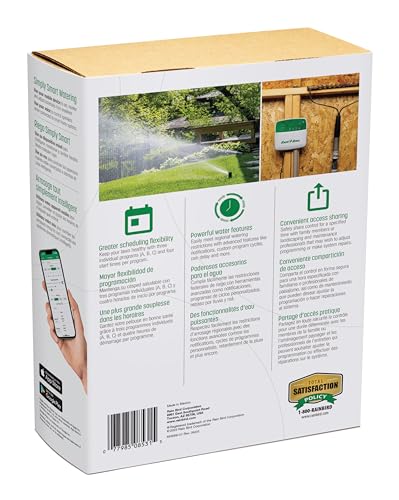Rain Bird ARC6 Irrigation Controller, Smart WiFi, Indoor, 6-Station - style: Indoor 6-Station