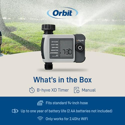 Orbit 24511 B-hyve XD 1-Port Smart Hose Watering Timer - size: 1-Port, style: Bluetooth