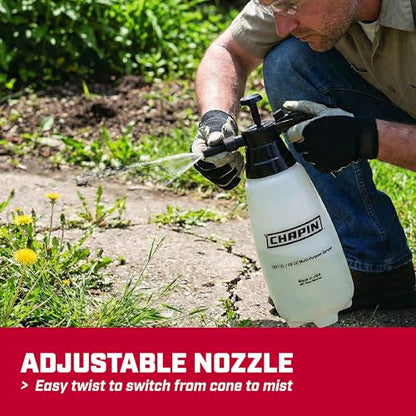 CHAPIN 10031 88-Oz Hand Pump Sprayer for Lawn, Garden & Weed Control - size: 68 ounces