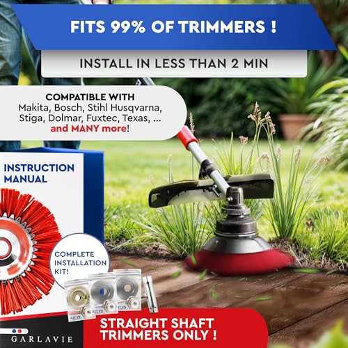Heavy Duty Nylon Grass Trimmer Head for Weeds and Moss 25,4mm Bore