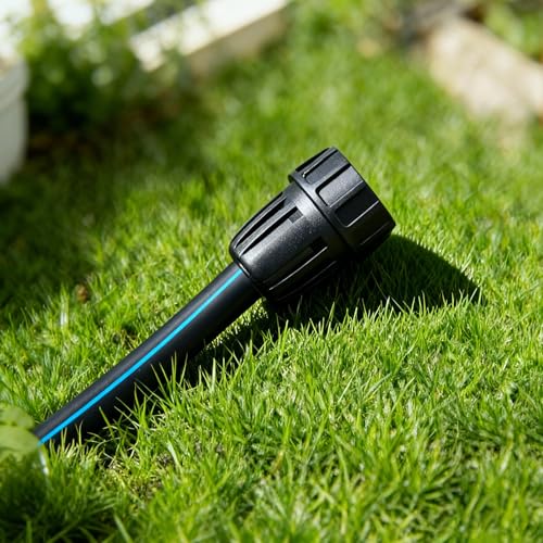 4 Pack 3/4" Garden Hose To 1/2" Irrigation Tubing Adapter, 1/2 Inch Drip Irrigation Tubing To Faucet Garden Hose Adapter 3/4 Inch FHT To 1/2 Inch Supply Line Adapter Fittings - size: 3/4" to 1/2" Tube Adapter-4P
