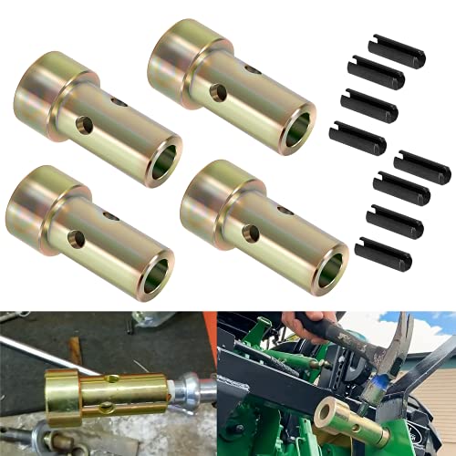2 Pairs of Cat 2 Quick Hitch Adapter Bushings Set Fit for Category II 3-Point Tractor
