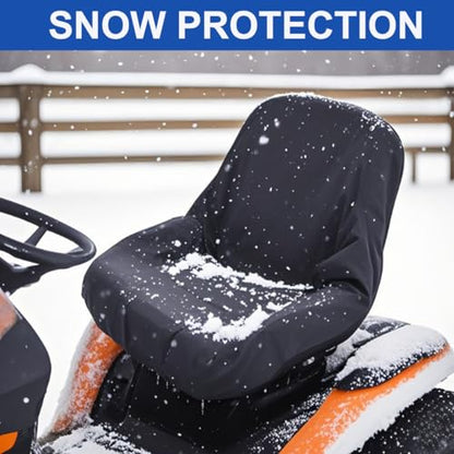 Tractor Seat Cover Waterproof,Large Universal Rainproof Seat Cover - size: large