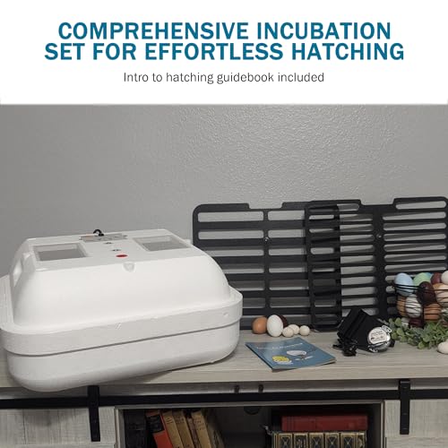 HovaBator 2370 Starter Egg Incubator Kit (Add Quail Tray, No Auto Humidity System) - size: Add Quail Tray, style: No Auto Humidity System