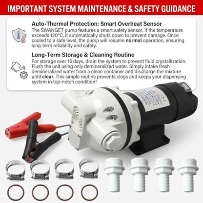 12V DEF Pump Diesel Exhaust Fluid Transfer Pump 10.6 GPM DC