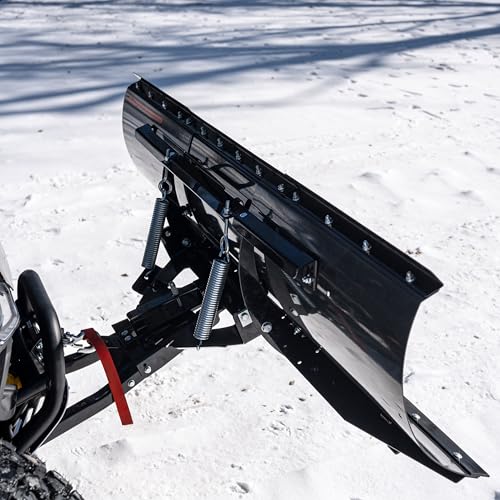 Outdoors Eagle Talon Universal UTV Snow Plow System | 66 inch to 72 inch Adjustable Double Locking Blade | Made in USA