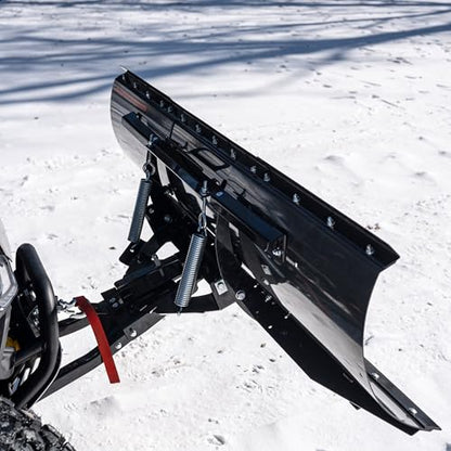Outdoors Eagle Talon Universal UTV Snow Plow System | 66 inch to 72 inch Adjustable Double Locking Blade | Made in USA