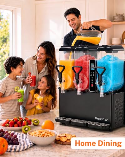 GSEICE 6.34 Gal/24L Slushie Machine for Commercial& Home Use
