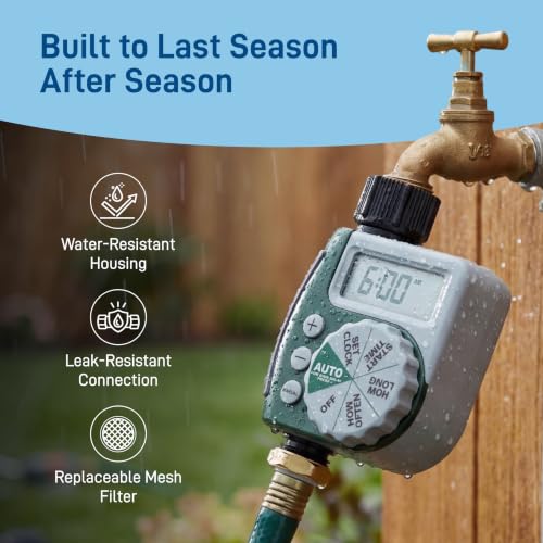 Orbit 62067 1-Outlet Programmable Digital Hose Watering Timer, 2-Pack - size: 1 Outlet (Pack of 2)