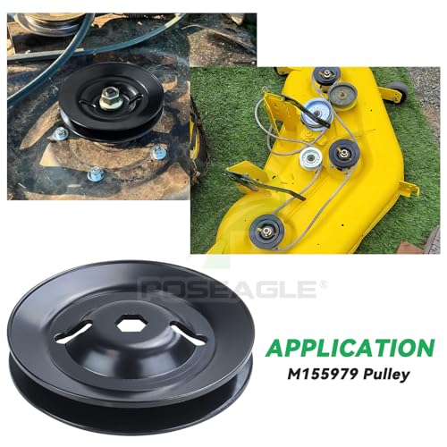 GX20335 Pulley for John Deere L130 L120 Z255 Z245 Lawn Tractors - color: A20 1xM155979