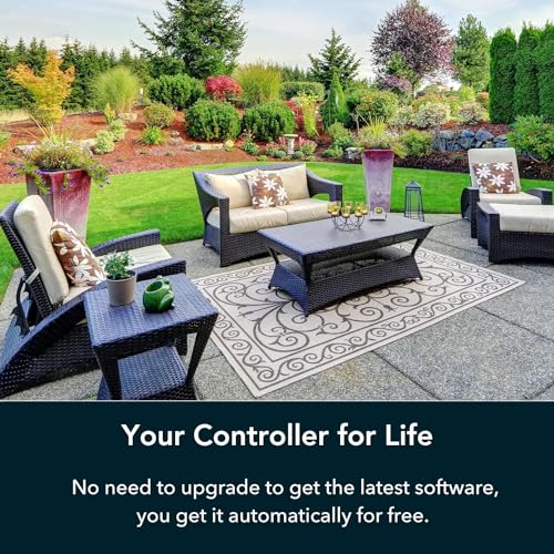 Rachio 3: Smart Sprinkler Controller, 16-Zone (Simple Auto Scheduling + Local Weather Intelligence. Save Water w/ Rain, Freeze & Wind Skip), Fast & Easy Install - size: 16 Zone (3rd Generation)