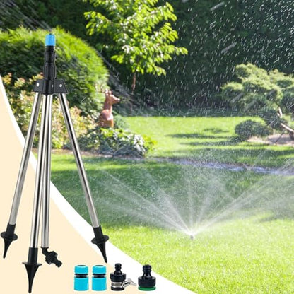 Lawn Tripod Sprinkler Telescopic Agricultural Watering