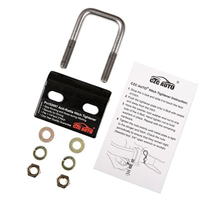 CZC AUTO Hitch Tightener Anti-Rattle Stabilizer for 1.25" and 2" Hitches - size: 1 Pack
