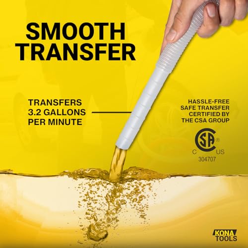 KTEP01 Battery Powered Fuel Transfer Pump - style: Basic Nozzle