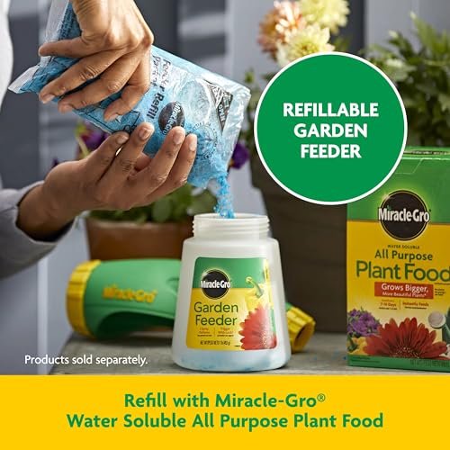 Miracle-Gro Garden Feeder with Water Soluble All Purpose Plant Food, 1 lb.