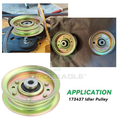 131494 Idler Pulley Craftsman for Craftsman 42" LT1000 LT2000 Deck - size: 1x173437