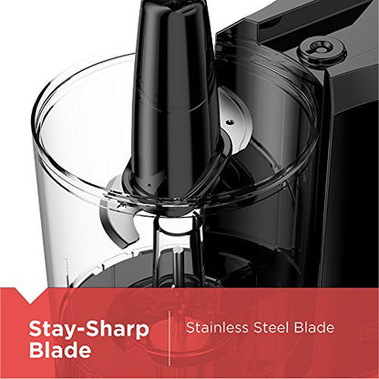 BLACK+DECKER 3-Cup One-Touch Food Chopper - size: 3 cup capacity