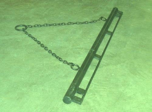 6' Chain Harrow Drawbar with Pull Chain & Tow Ring - size: 6 ft