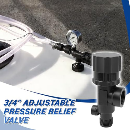 23120-3/4-PP Adjustable Pressure Relief Valve - 3/4" NPT Inlet/Outlet