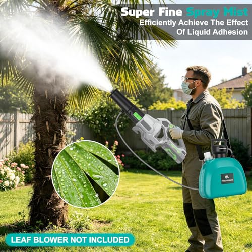 2-in-1 Mist Sprayer Compatible for EGO Leaf Blower (NO Blower) - color: Green