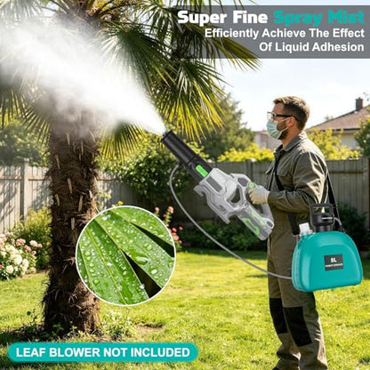 2-in-1 Mist Sprayer Compatible for EGO Leaf Blower (NO Blower) - color: Green