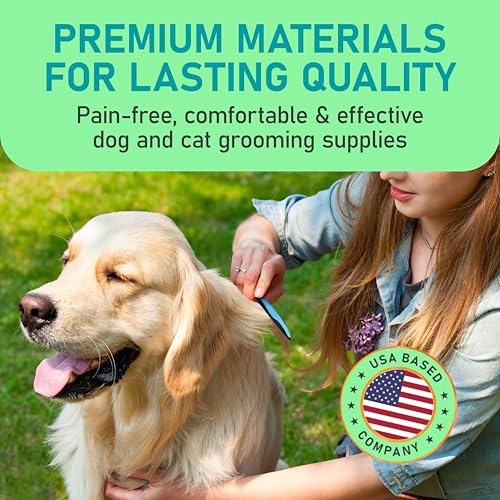 Maxpower Planet Pet Grooming Rake and Dematting Comb, Pet Pro - color: C - Rake and Comb Kit (Best Value), size: Large