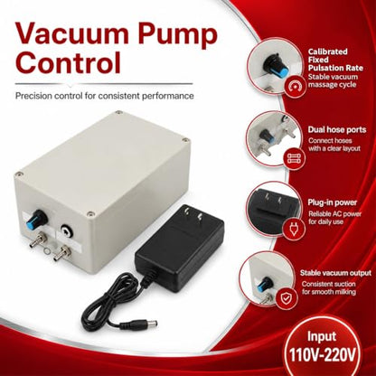 Nakkaa 3L Portable Plug-in Goat Milking Machine