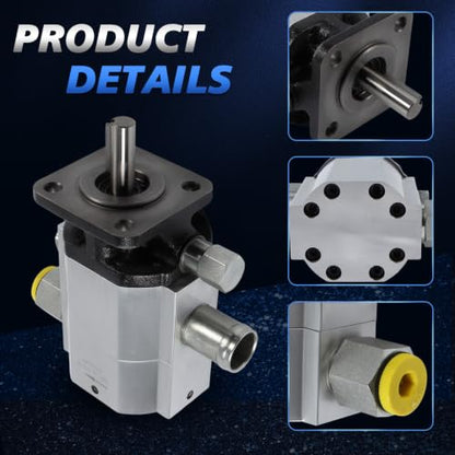 2-Stage Hydraulic Log Splitter Pump 2-Carrier Maximum Flow Rate 13 GPM - size: 13GPM