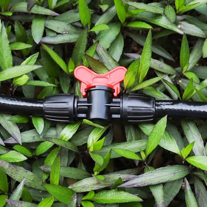 Bonviee 6-Pack 1/2-Inch Barbed Lock Irrigation Shut-Off Valves - size: 1/2" Barbed Valve