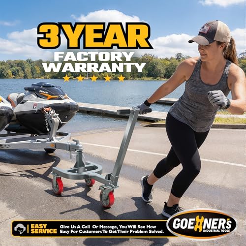 Trailer Dolly with 2" Ball, 5000 LBS Tongue Weight Heavy Duty