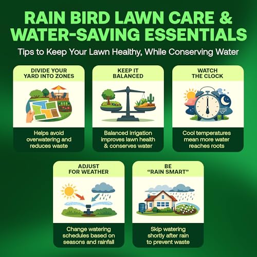 Rain Bird 1806VAN 1800 Series Professional, 6 Inch Pop Up Sprinkler Head