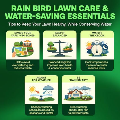 Rain Bird 1806VAN 1800 Series Professional, 6 Inch Pop Up Sprinkler Head