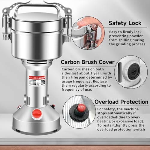 Electric Grain Mill Grinder
