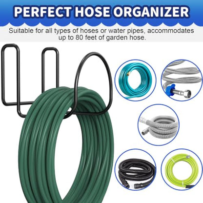 Garden Hose Holde, Heavy Duty Hose Holder for Fence