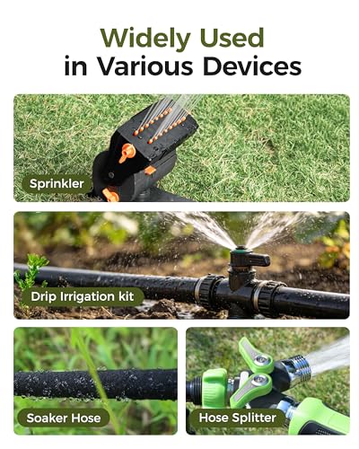 Diivoo Brass Hose Timer, Programmable Garden Timers for Watering - size: 1 Outlet