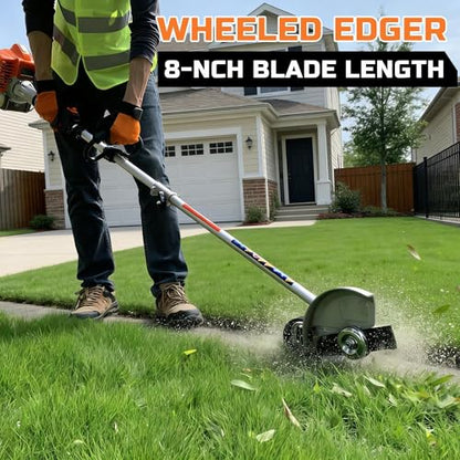 PROYAMA 26cc Gas Powered Weed Eater Wacker, String Trimmer, Brush Cutter - size: 26cc