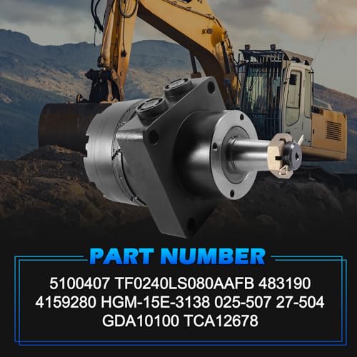 5100407 TF0240LS080AAFB Hydraulic Motor for Great Dane John Deere