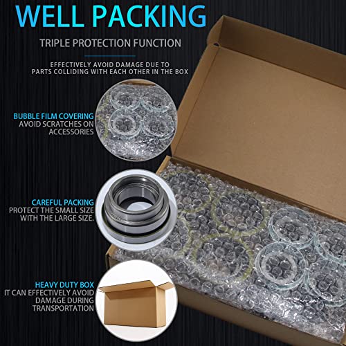 iBroPrat 2 Sets 3500 LB L68149 L44649 Boat Trailer Axle Bearing Kits