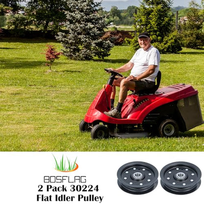 2 Pack 30224 Pulley for Dixie Chopper 42", 50", 60" and 72" Decks - size: 2x30224B