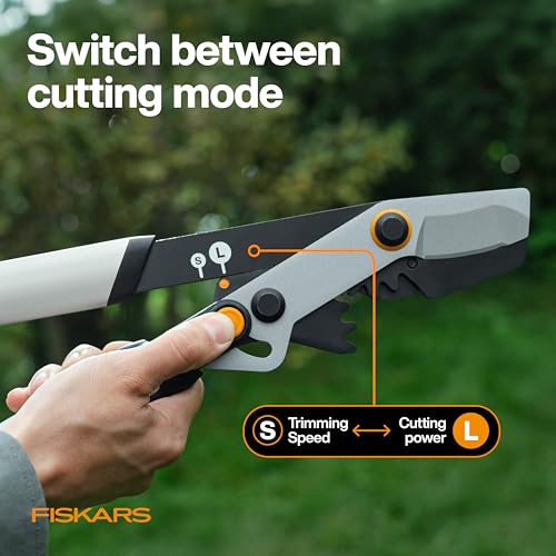Fiskars 32" DualAction 2-in-1 Loppers, 2" Cut Capacity, Dual Cutting Modes - style: 32" 2-in-1 Bypass