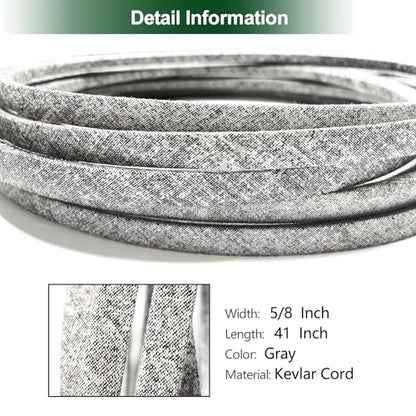 754-04208 954-04208A Upper Drive Belt for Cub Cadet LTX1040 - size: 5/8"x41"