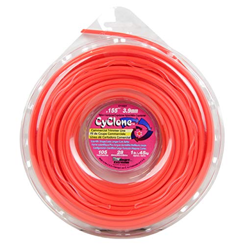 Desert Extrusion Cyclone CY155D1 .155 x 105' Red Trimmer Line - Made in USA